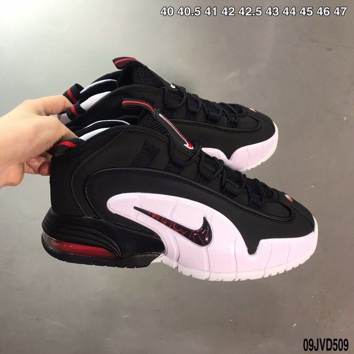 Nike Air Penny 1 Black White Red Shoes